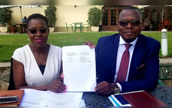 MOU Signing With The Malawi Law Society.